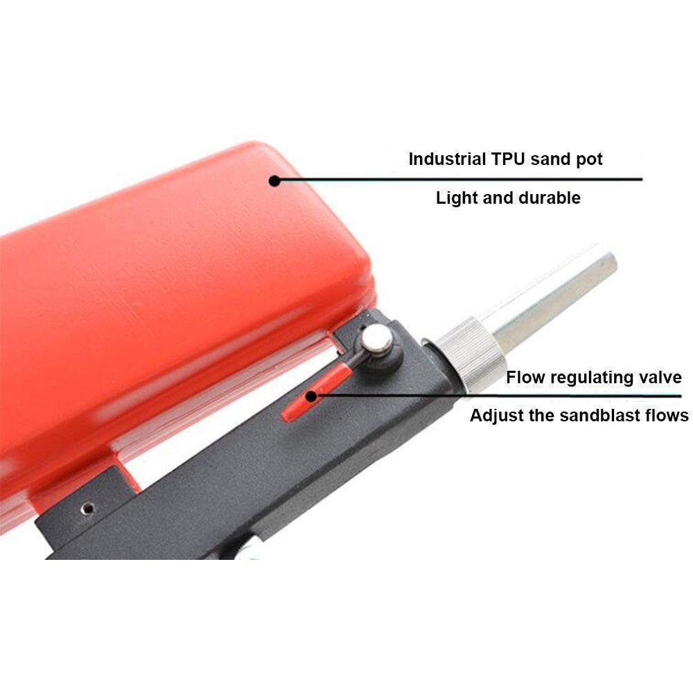 Norvo | Bærbar Gravitasjons Sandblåser