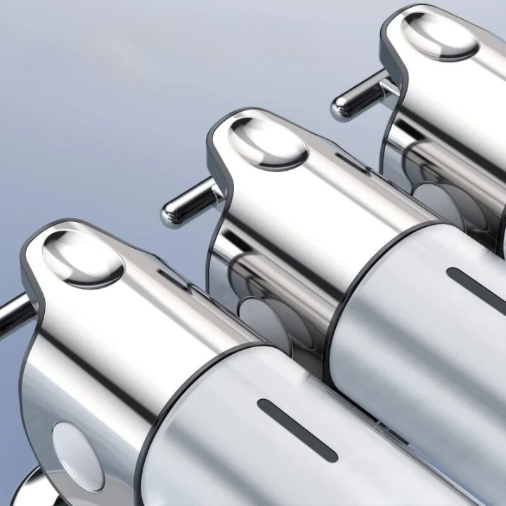 Norvo | DuoPure Veggdispenser – Stilig Såpedispenser for et Ryddig Bad