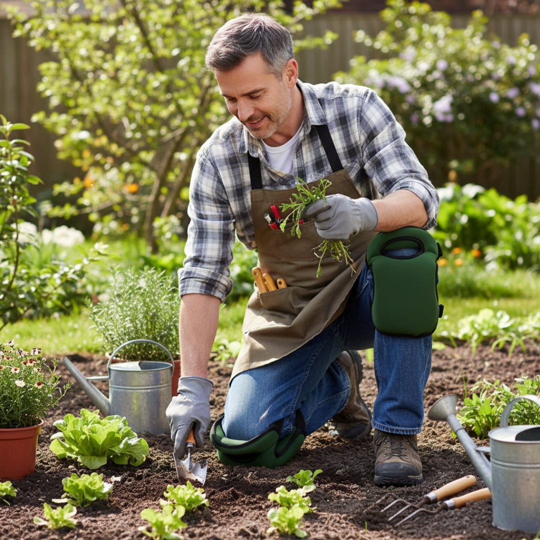 Knesmerte lindring pute – Tjukk skum støtte – Beskytter ledd og reduserer belastning – Hagearbeid og DIY bruk Norvo