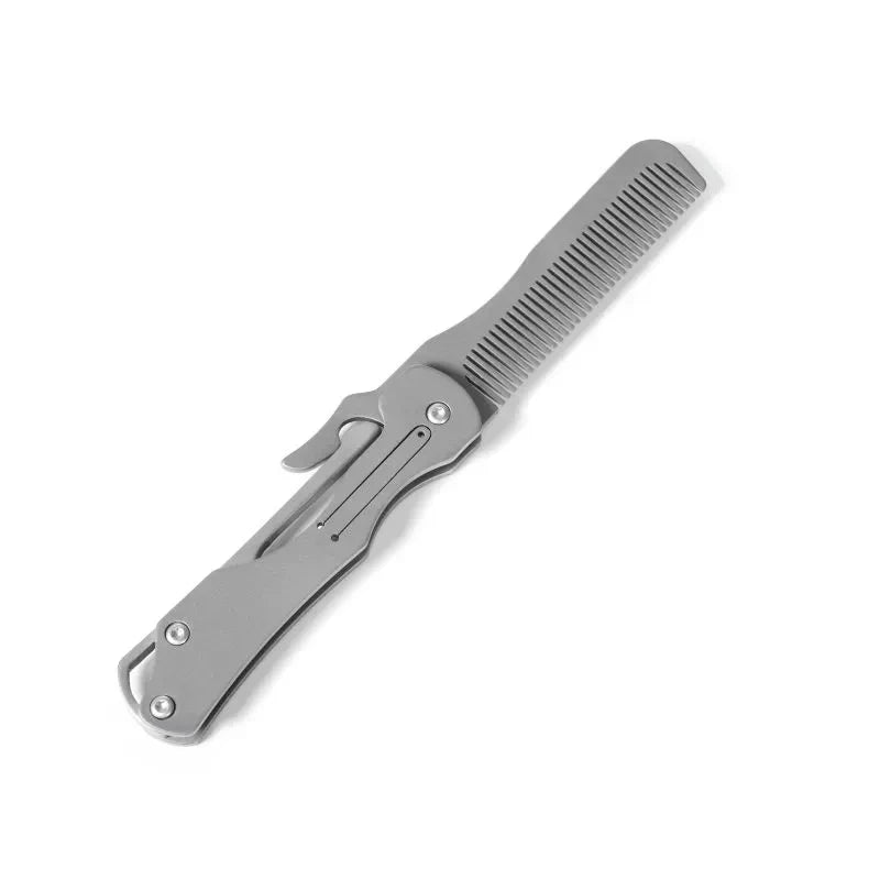 Norvo | Rent Titan Folding Comb - Anti-Statisk Reise Massasje Kam