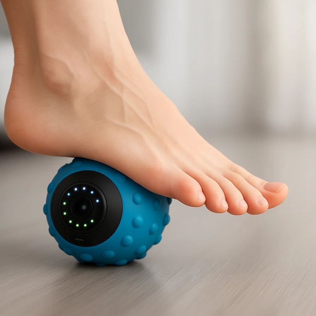 Dypvevsmuskelavlastning – 5-hastighets vibrasjon – Bærbar restitusjon – Smertelindring & Raskere heling Norvo