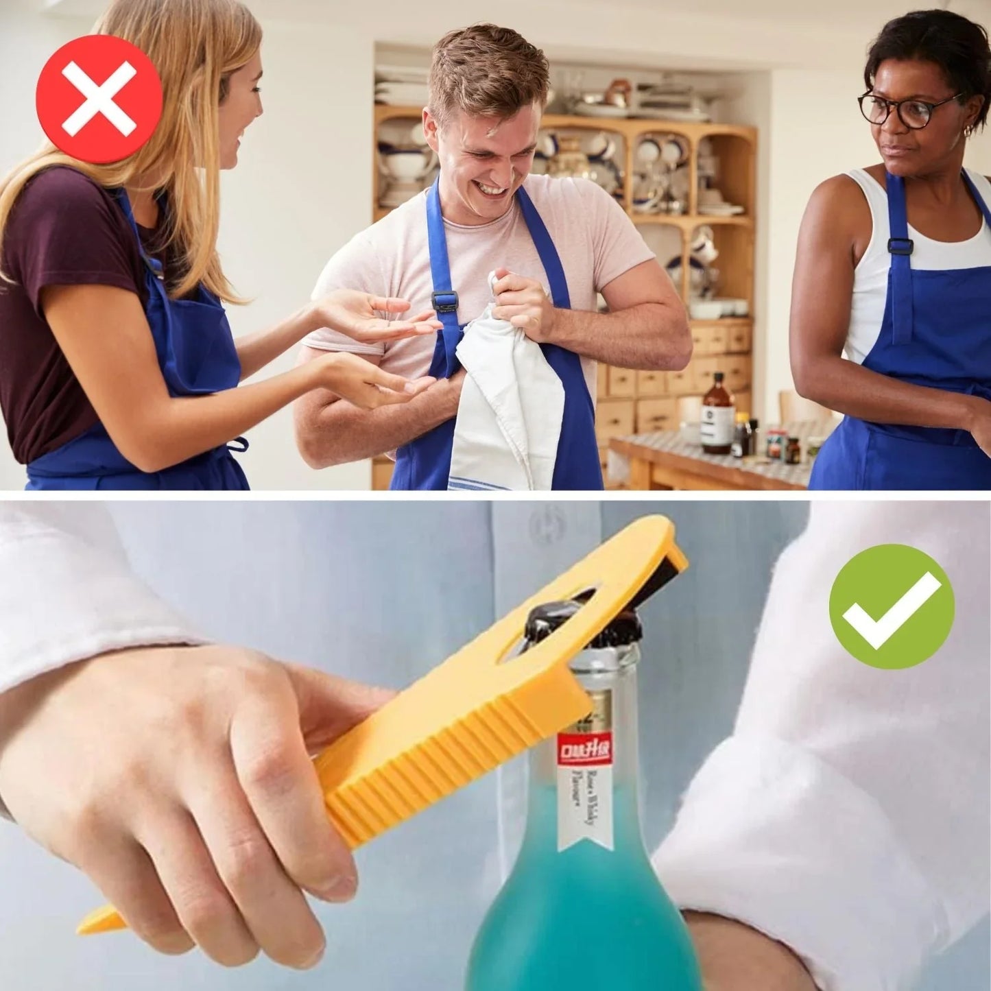 Norvo | Ergonomisk flaskekork med praktisk håndtak for enkel bruk