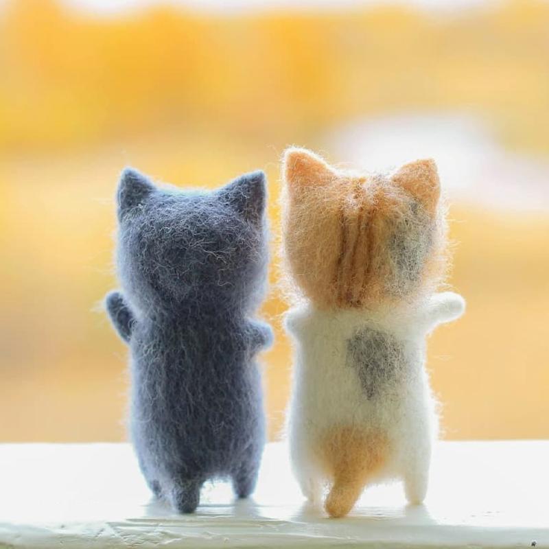 Norvo | DIY Katt Ull Filtdgave for Katteelskere