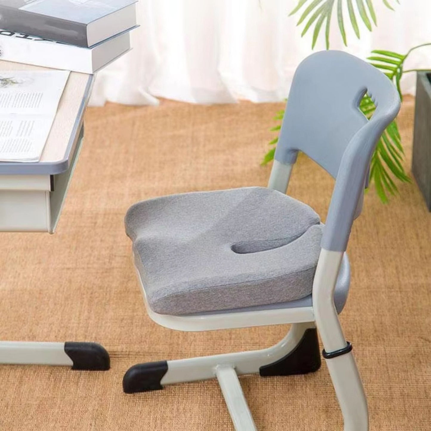 Norvo | Ortopedisk trykkavlastningspute | Konturert design for rygg- og nakkestøtte hjemme eller på reise