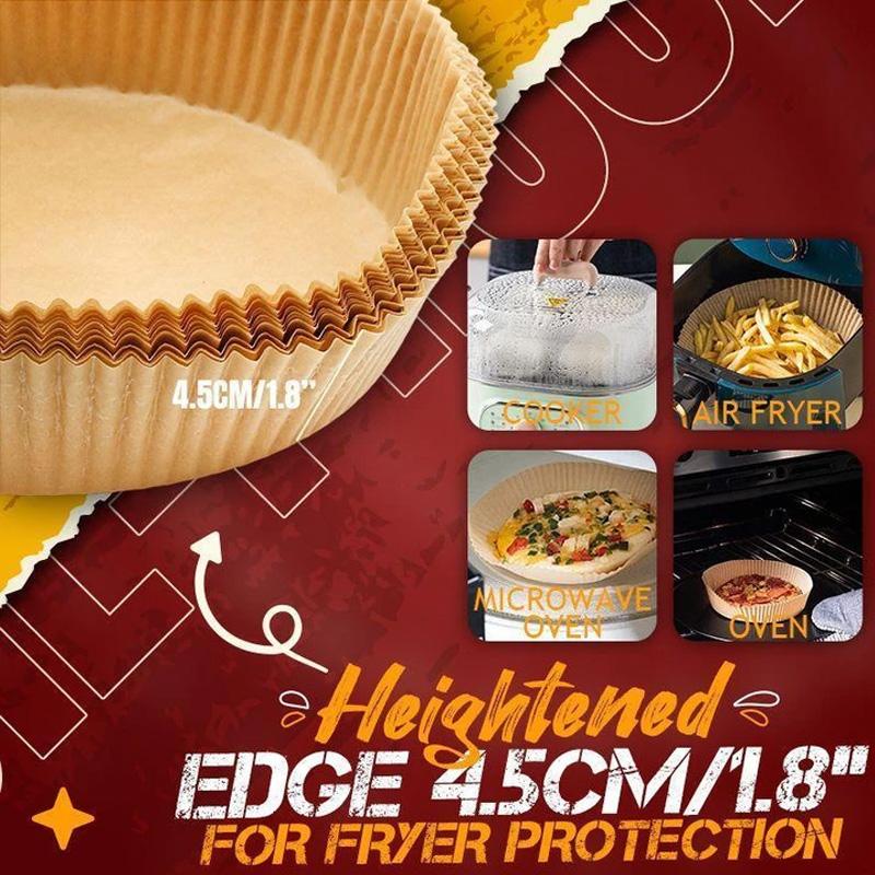 Norvo | Air Fryer Engangspapirbelegg (50 stk)
