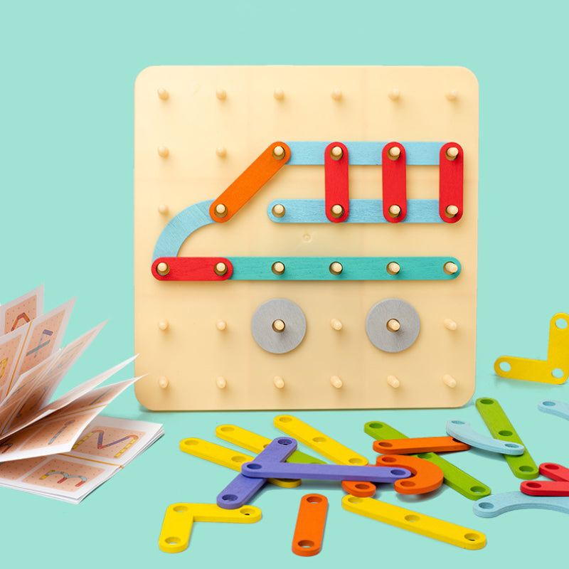Norvo | Montessori pegboard puslespill