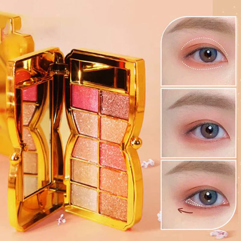 Norvo | Glitter Shimmer Øyenskyggepalett