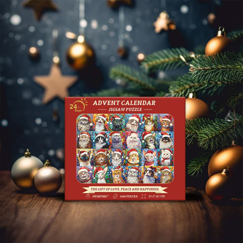 Norvo | Julekatter Adventskalender Puslespill