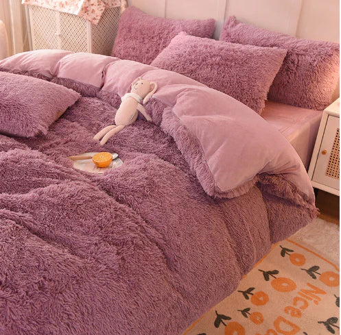 Norvo | Candy Color Soft Duvet Cover - FluffCandy