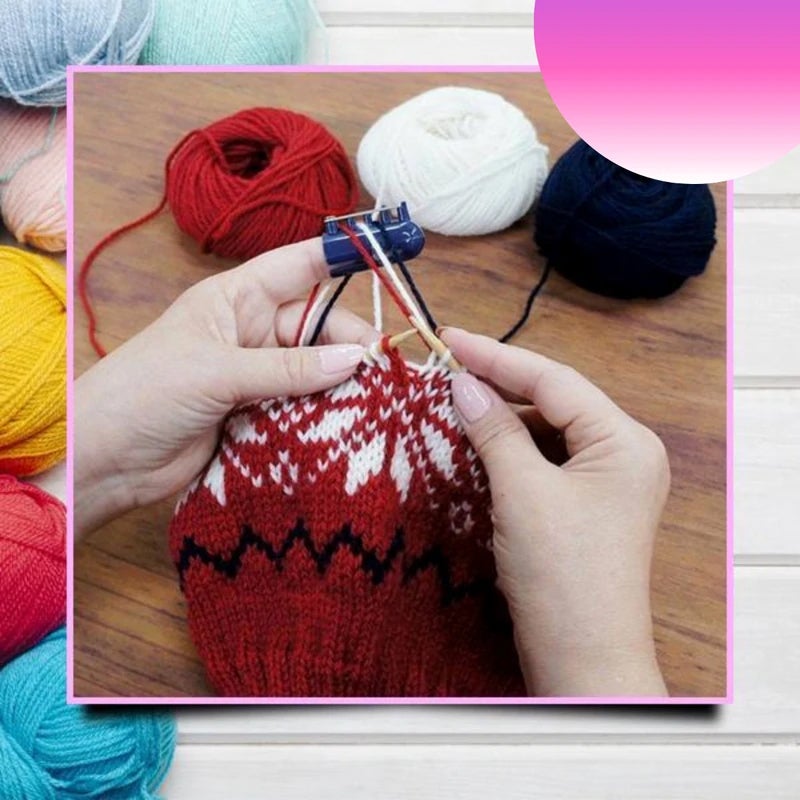 Norvo | QuickStitch Strikkefingerbølget Garn Guide