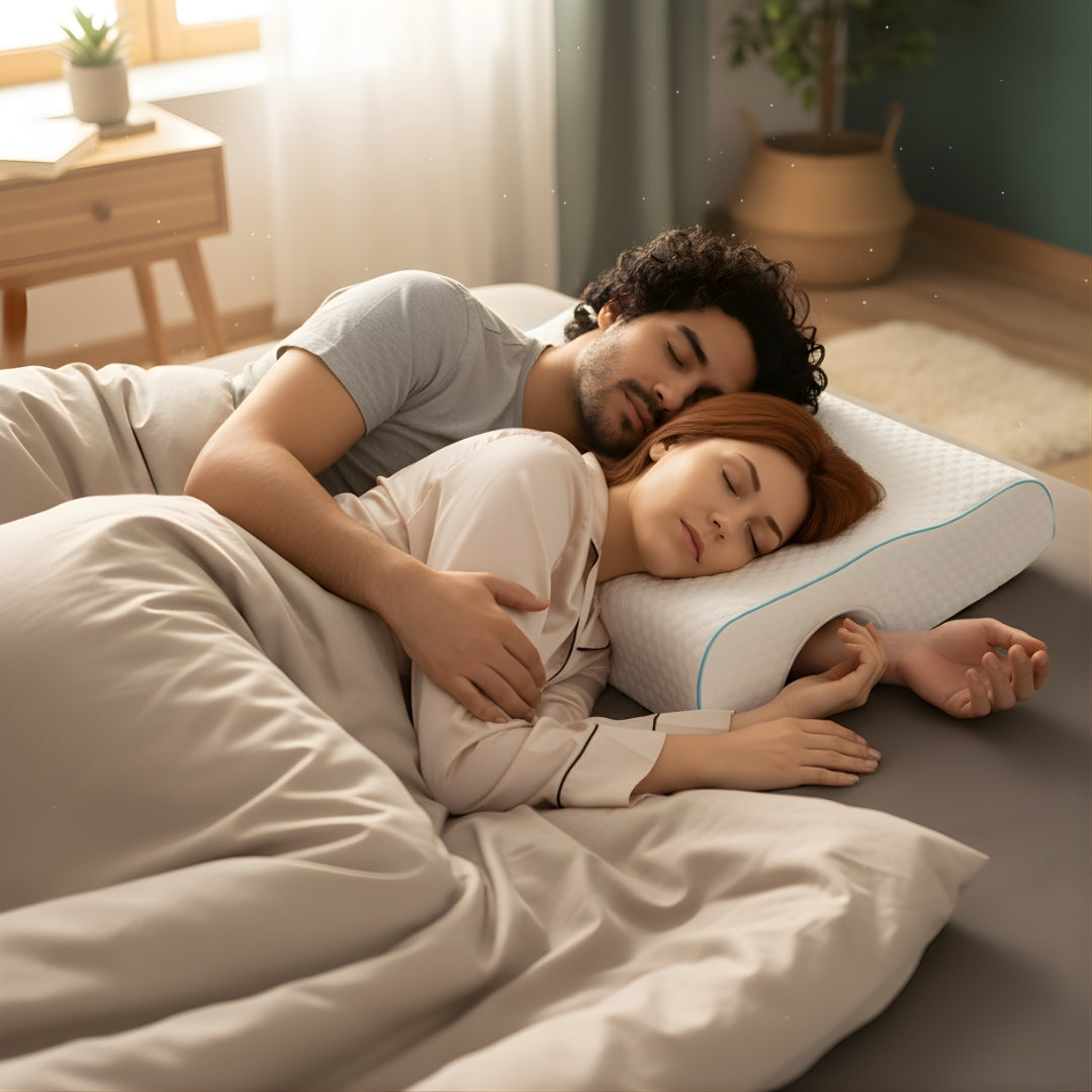 Arm‑Hull Komfort – Ortopedisk Nakke Støtte – Smertelindring – Dypere, Hvilefull Søvn Norvo