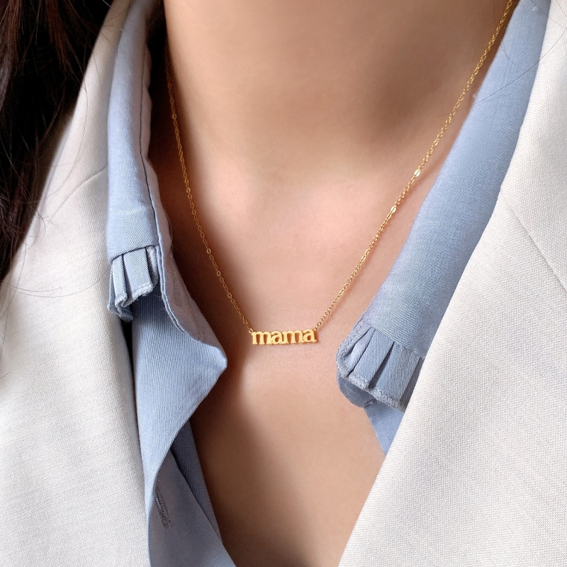 Norvo | Bokstav "mama" Hengende Halskjede