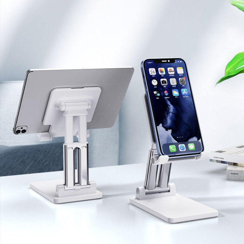 Norvo | Justerbar Ergonomisk Sammenleggbar Tablet/Telefon Stativ