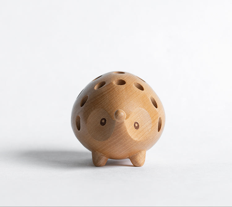 Norvo | Wood Creative Liten Piggsvin Blyant Holder, God Gave til Din Familie eller venner