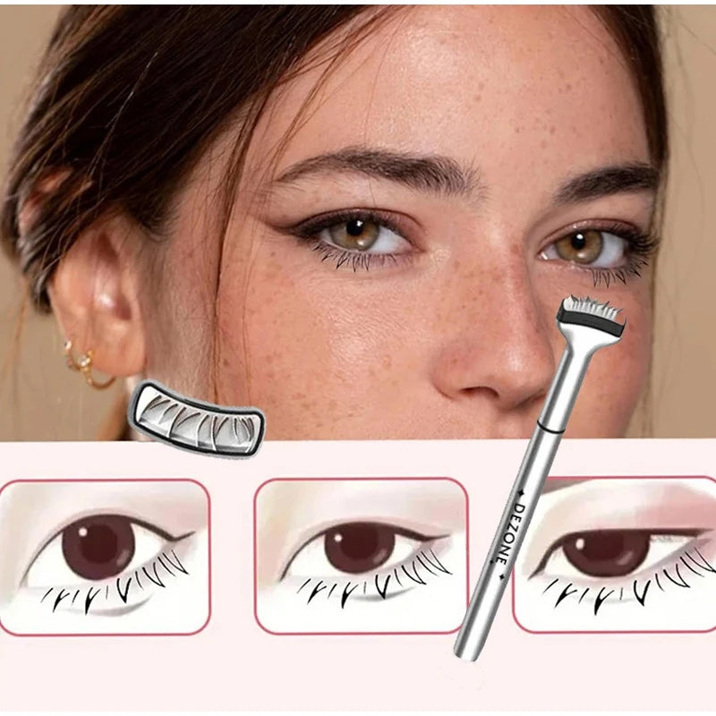 Norvo | 2-i-1 Eyeliner & Nedre Vippestempel Sett