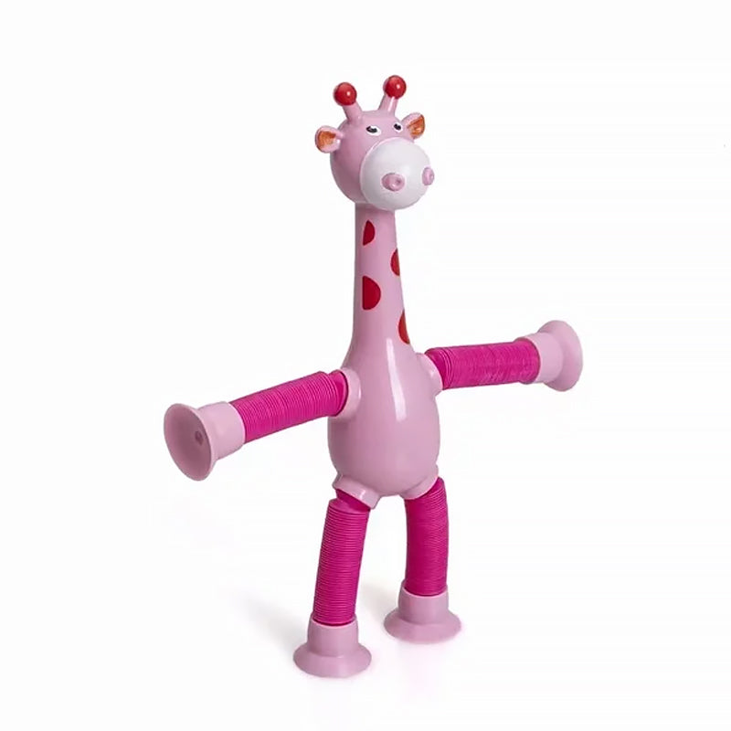 Norvo | Teleskopisk Sugekop Giraffleketøy