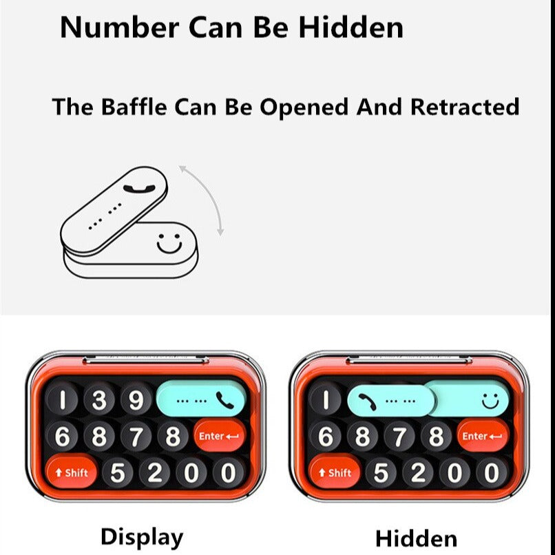 Norvo | Unik Bilhjelper Parkerings Telefonnummer Tastatur