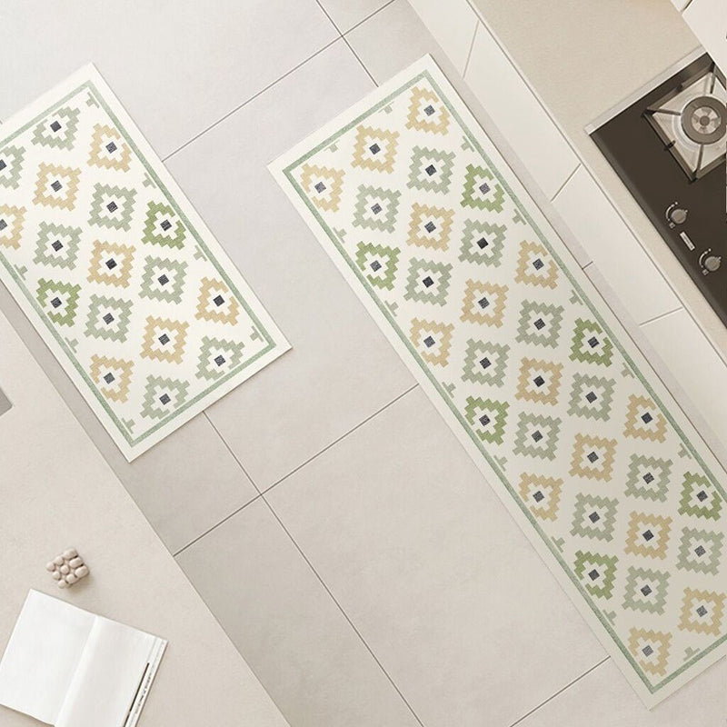 Norvo | Bohemsk Stil Geometrisk Antiskli Kjøkkenmatte