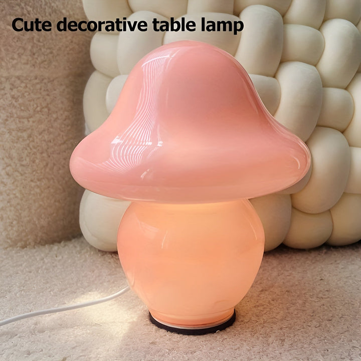 Norvo | MushroomDream Lampe – Fortryllende Glassbelysning med Sopps mønster