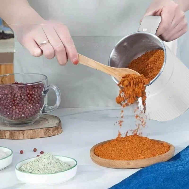 Norvo | Elektrisk Kornmølle – Kraftig Hjemmekverner for Ferskt Mel & Frø