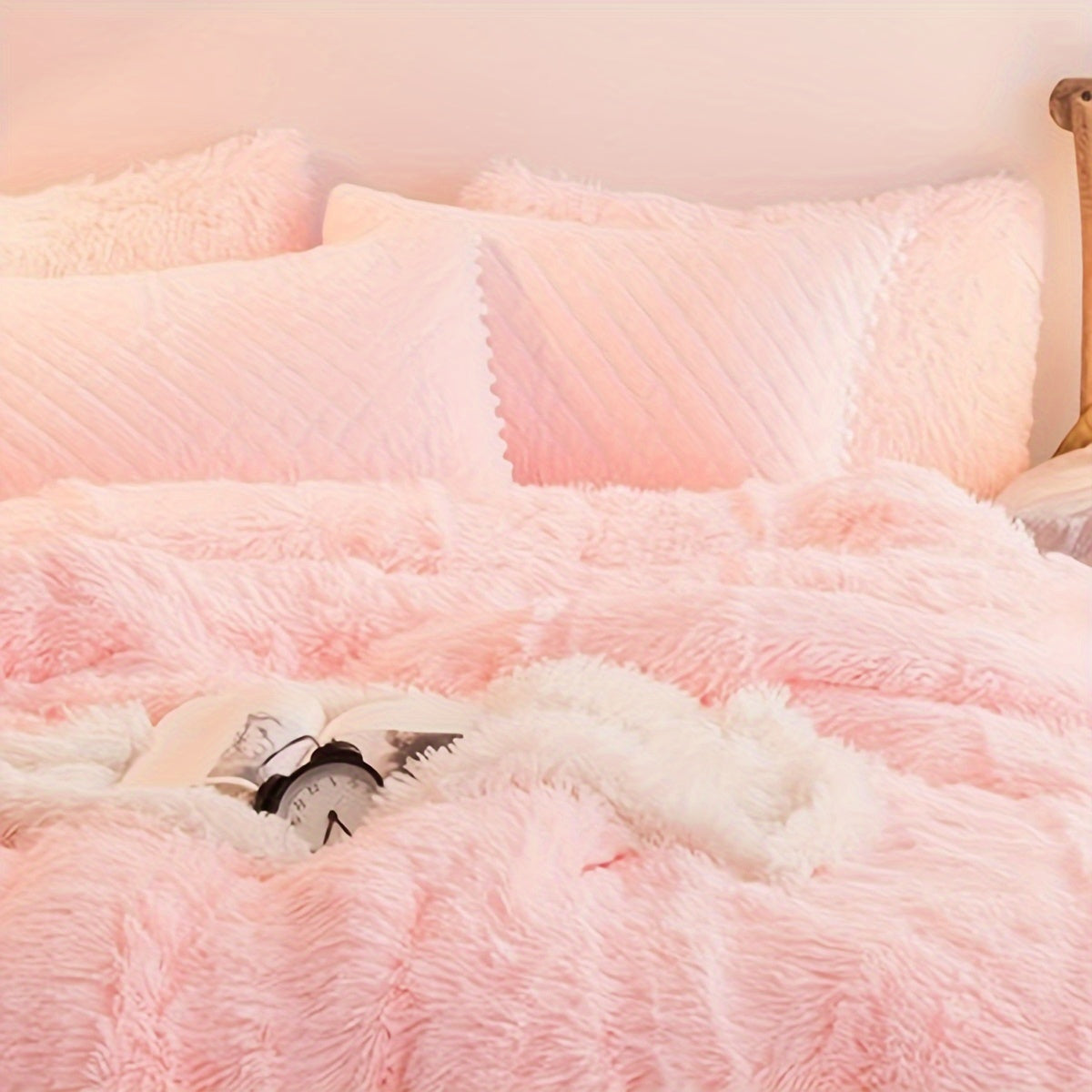 Norvo | Tre-dels fløyels sengetøy sett med fløyelsfinish