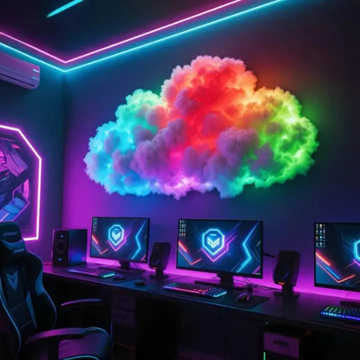 Norvo | LED Cloud Magic Light — Fordyp deg i magisk ro og fortryllende øyeblikk av velvære