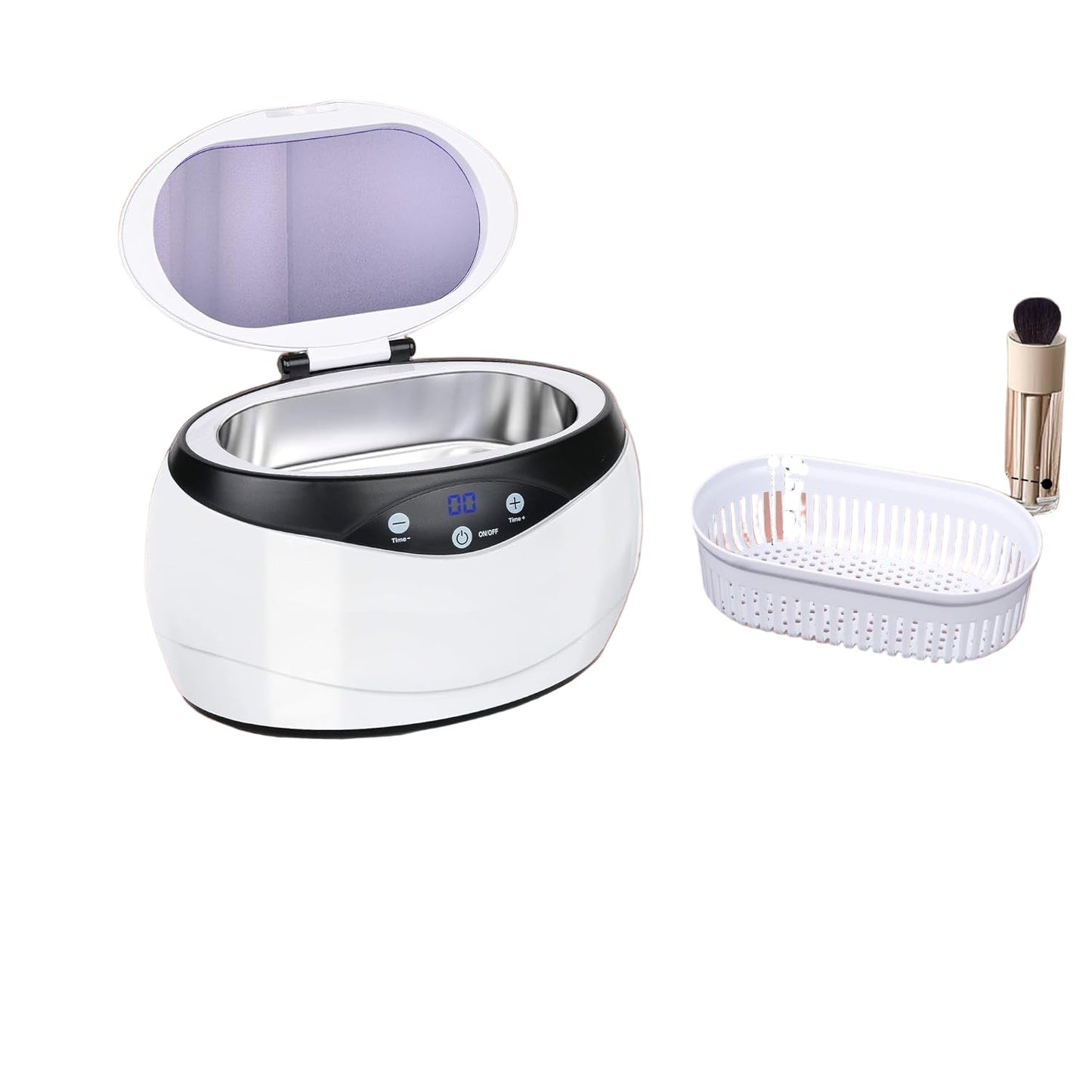 Norvo | Ultrasonisk Smyvrens 650ml med Klokkeholder – ShineMate