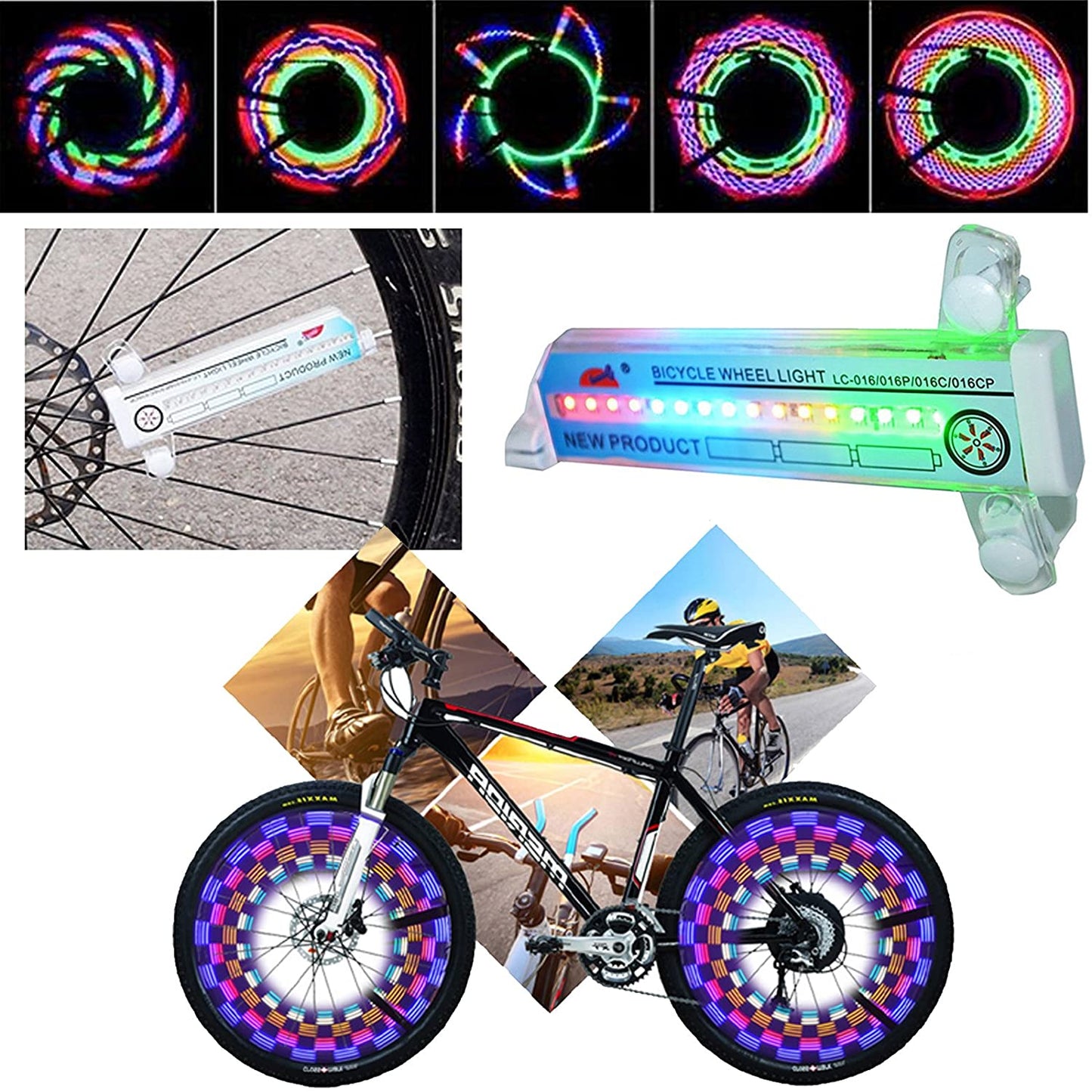 Norvo | 3D Sykkelslire LED Lys