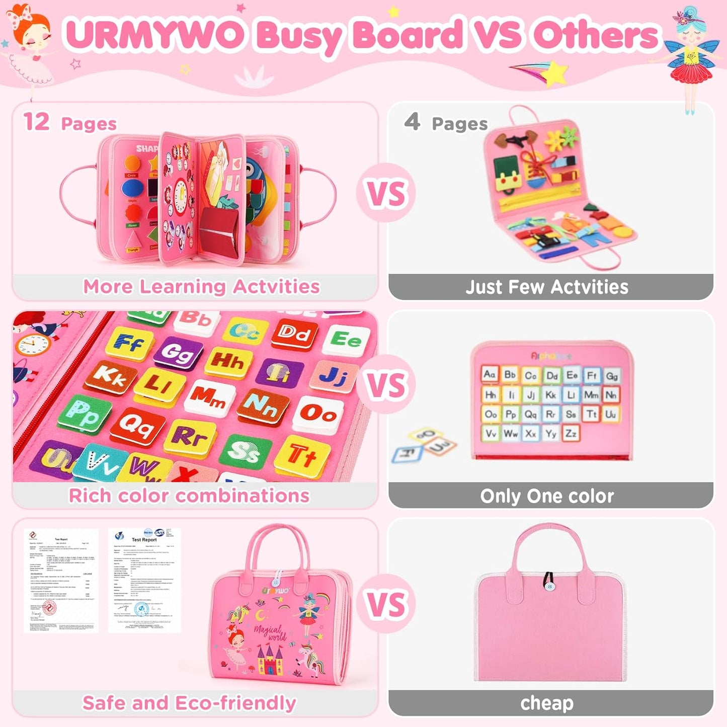 Norvo | Travel Board - Montessori-lekebil for 1 2 3 4-åringer