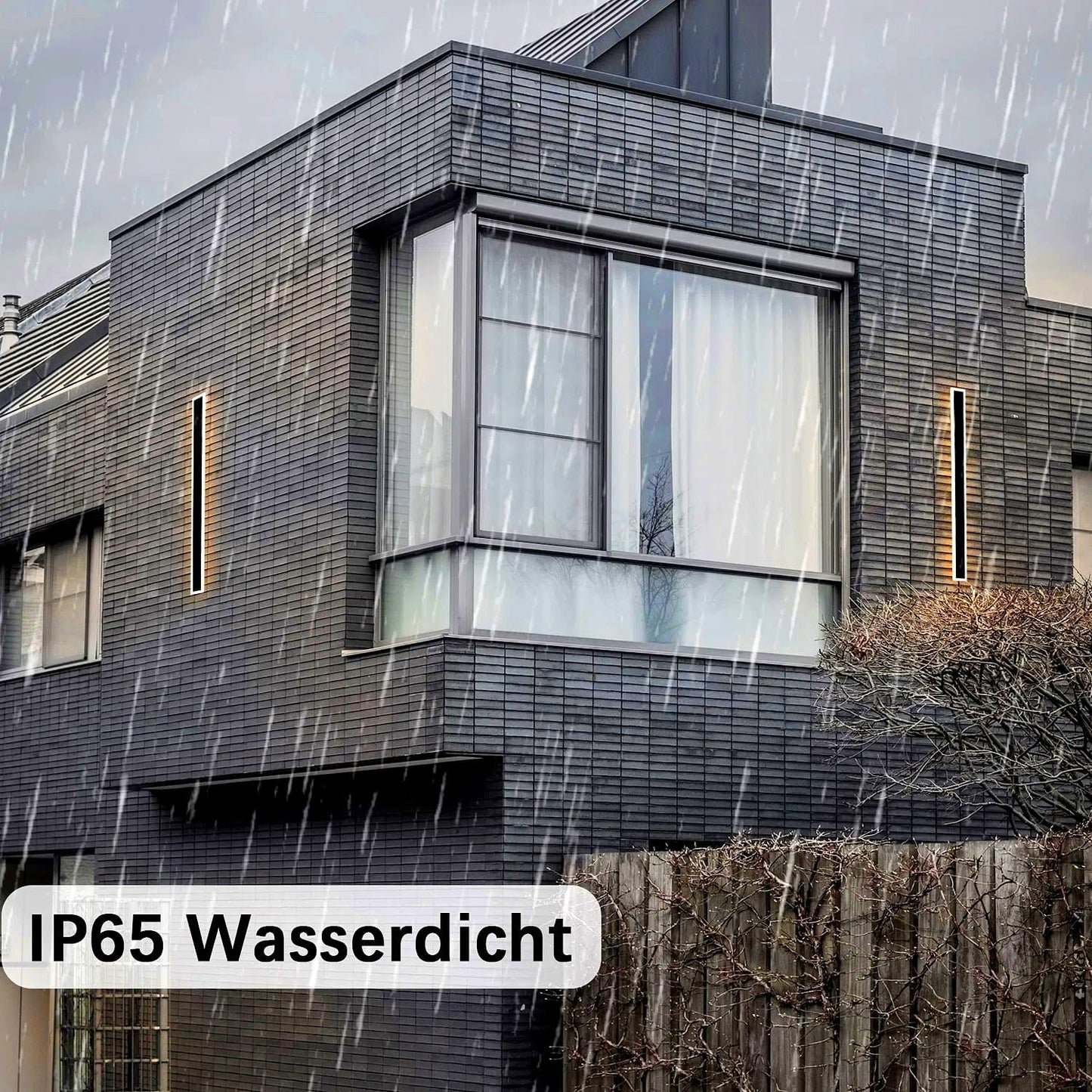 Norvo | Utendørs LED vegglampe Moderne dimbar stripe