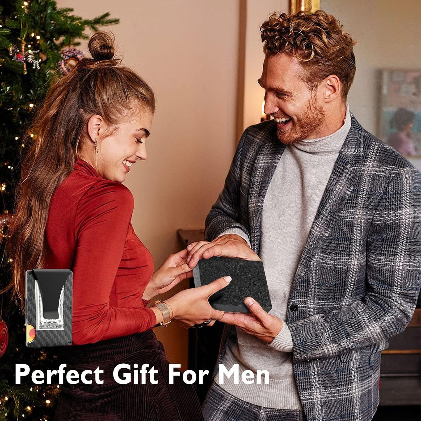 Herre Slim Lommebok - Rommer opptil 15 kort Norvo