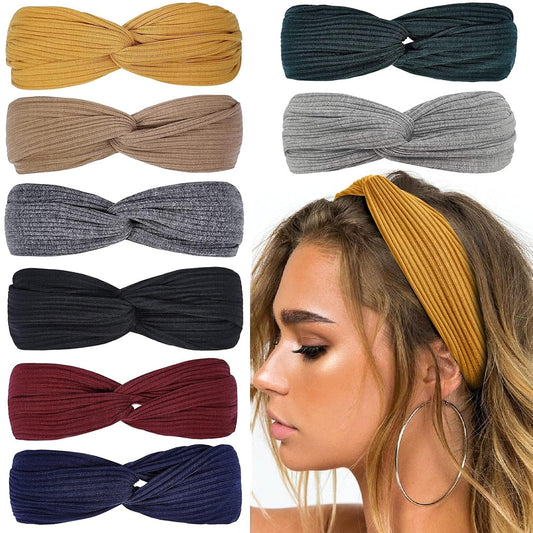 Norvo | Ribbet Twist Hodebånd – Boho Design