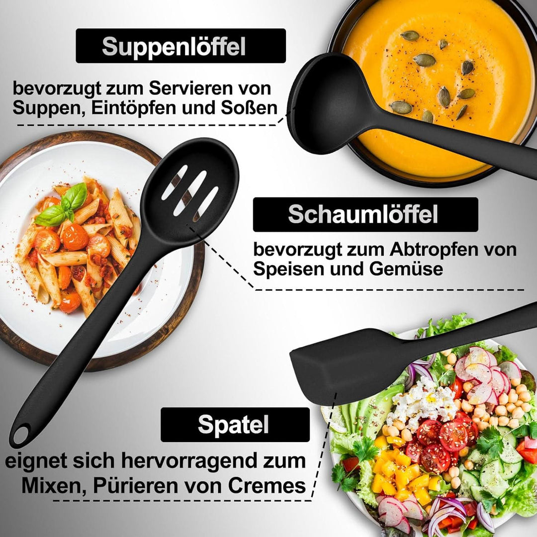 Norvo | KitchenPro - Silikon Kjøkkenredskapssett