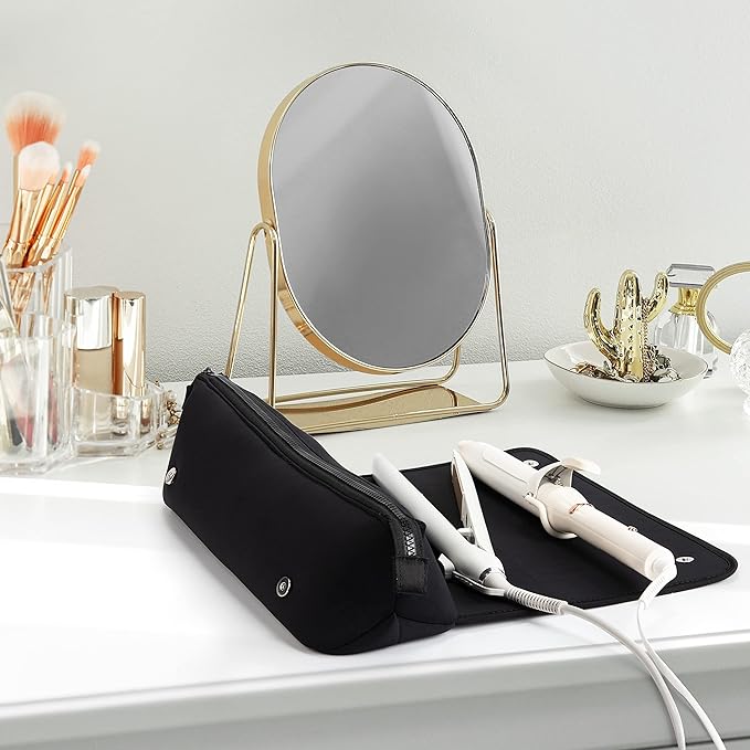 Norvo | 2-i-1 hårverktøy reisebag & varmebestandig matte