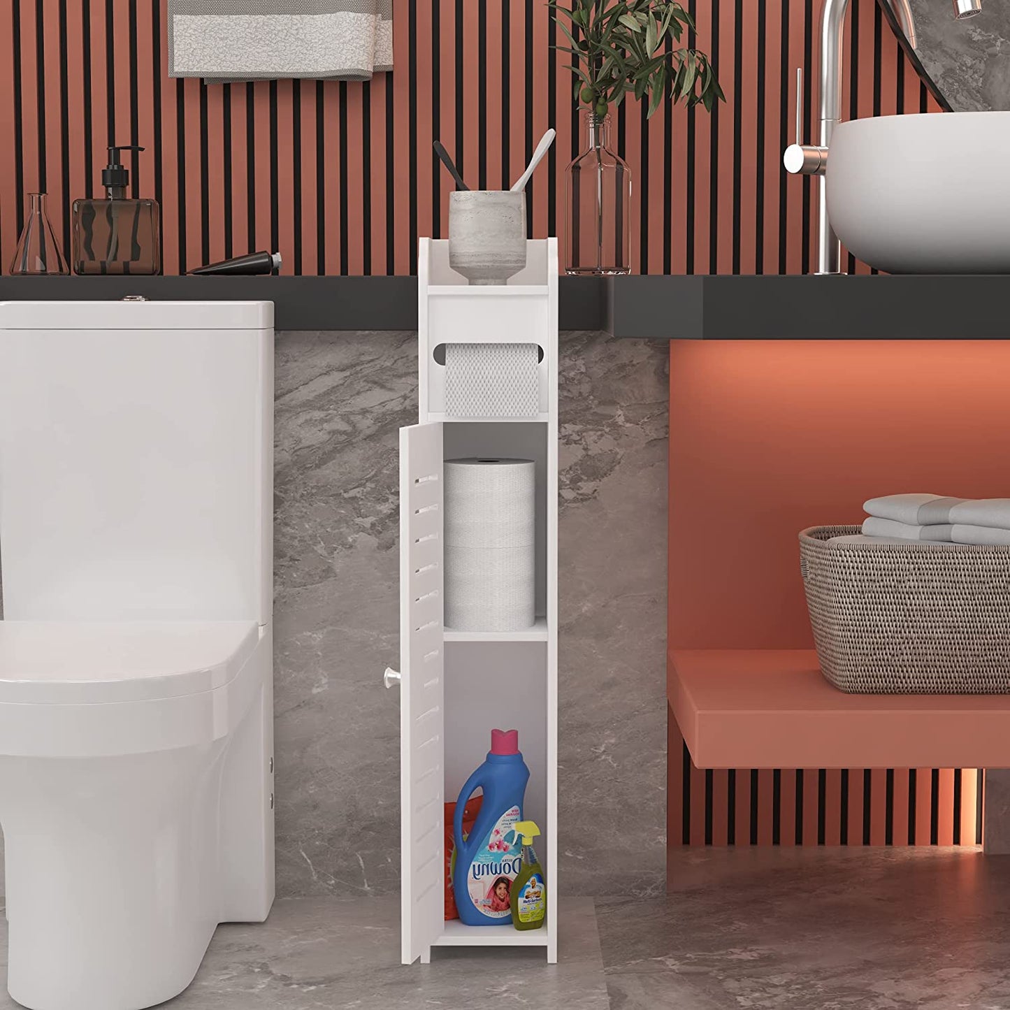 Norvo | Badoppbevaring Gulvskap