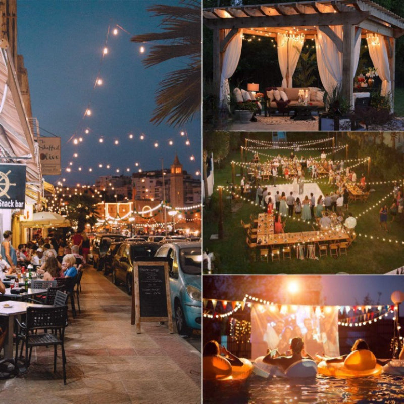 Norvo | Royaleva Utendørs Dimmable Lyslenker - 20 fot LED Ambient Belysning