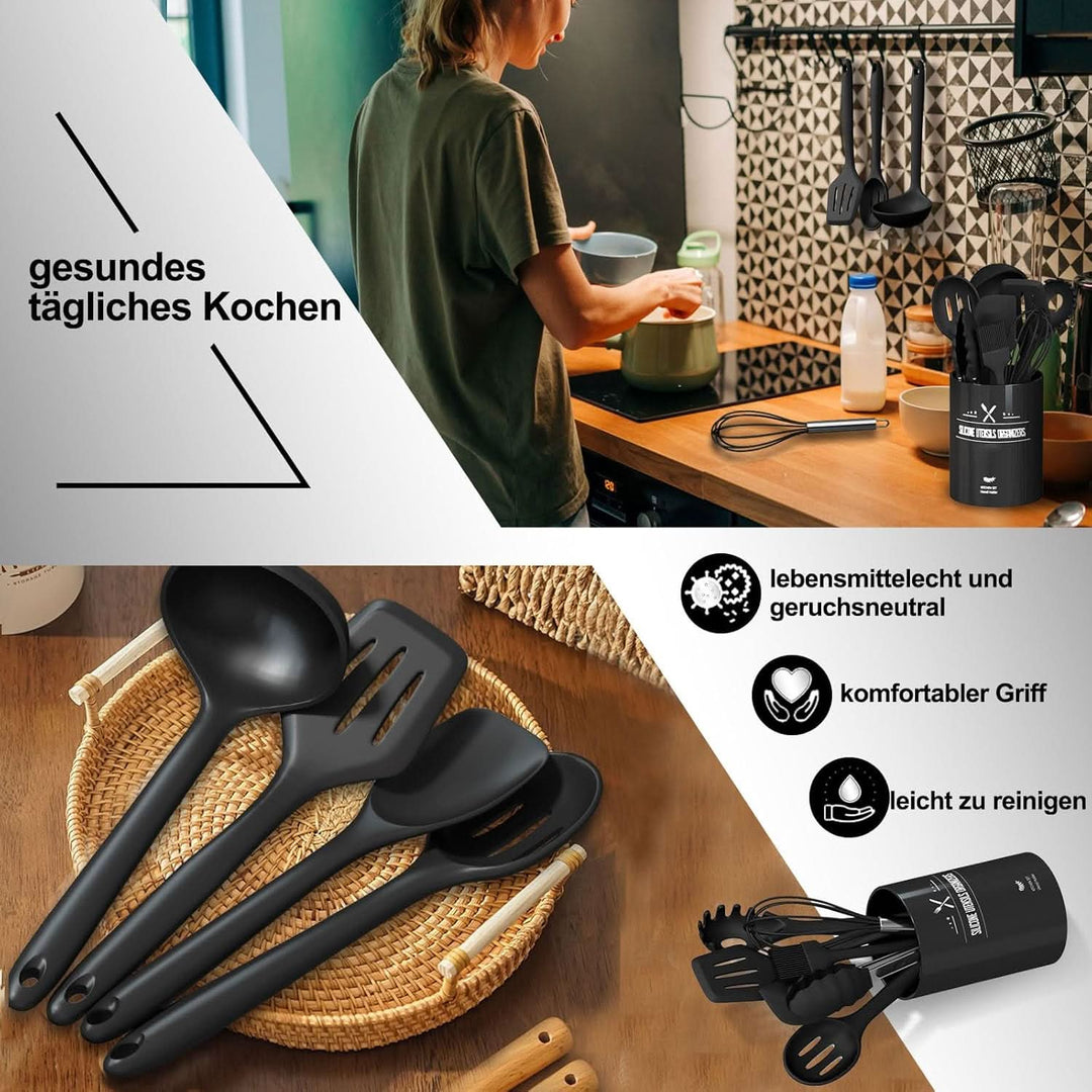 Norvo | KitchenPro - Silikon Kjøkkenredskapssett