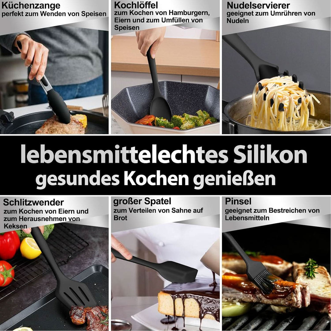 Norvo | KitchenPro - Silikon Kjøkkenredskapssett