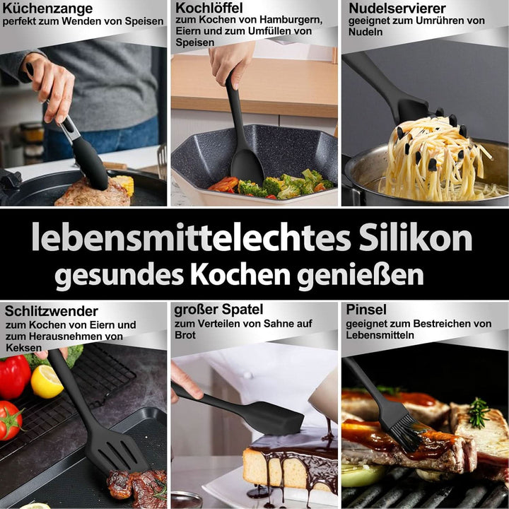 Norvo | KitchenPro - Silikon Kjøkkenredskapssett