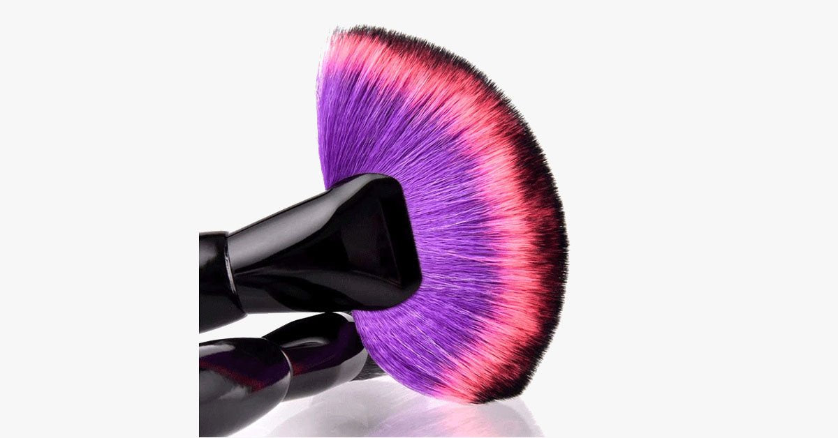 Norvo | Midnight Rainbow Makeup Brush Set of 22 - Legg til et sprut av farge til sminkebordet ditt