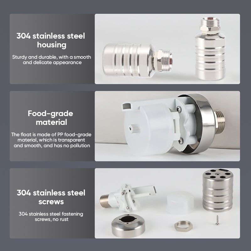 Norvo | 304 rustfritt stål fullt automatisk mini flytende kuleventil