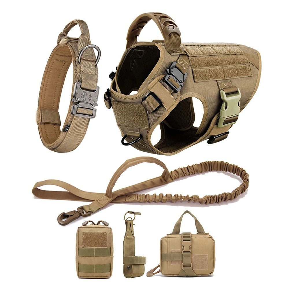 Norvo | KrachtGrip Hundesele – Justerbar Taktisk Sele for Trening & Turer
