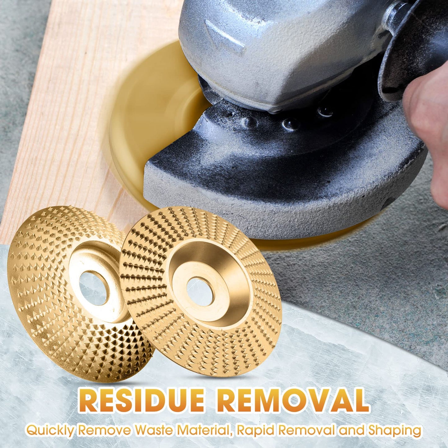 Norvo | Wolframkarbid Slipestein Diskus