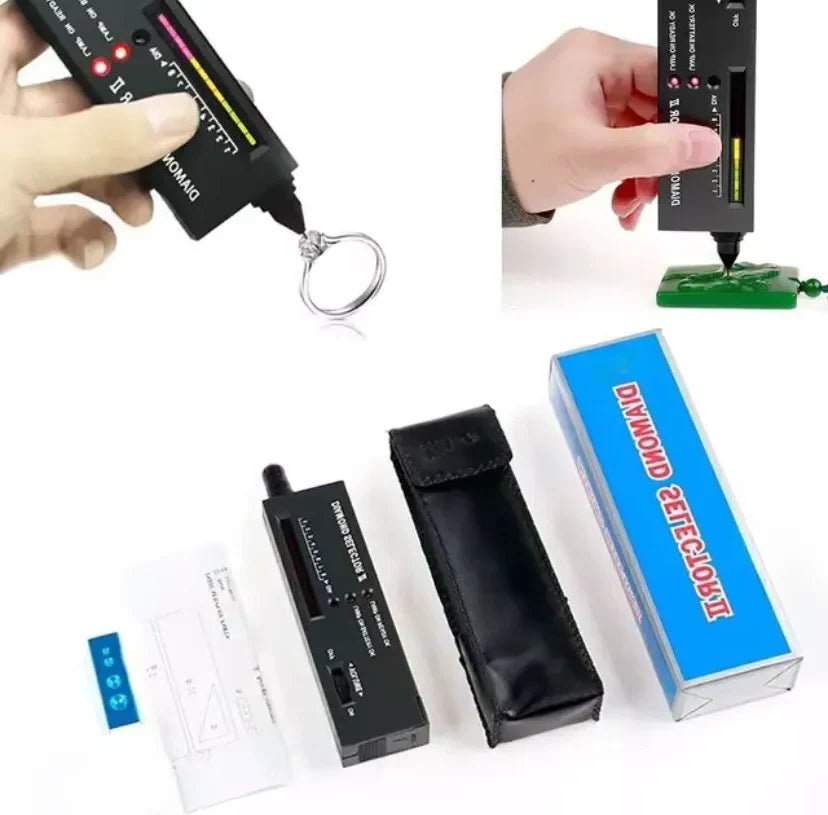 Norvo | Diamant Tester - Høy Nøyaktighet Smykker Diamant Tester for Nybegynner og Ekspert