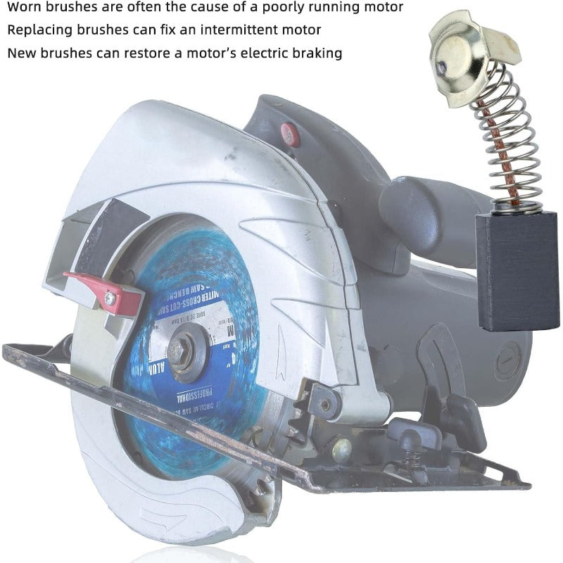 Norvo | Universell Karbonbørstesett for Elektriske Verktøy