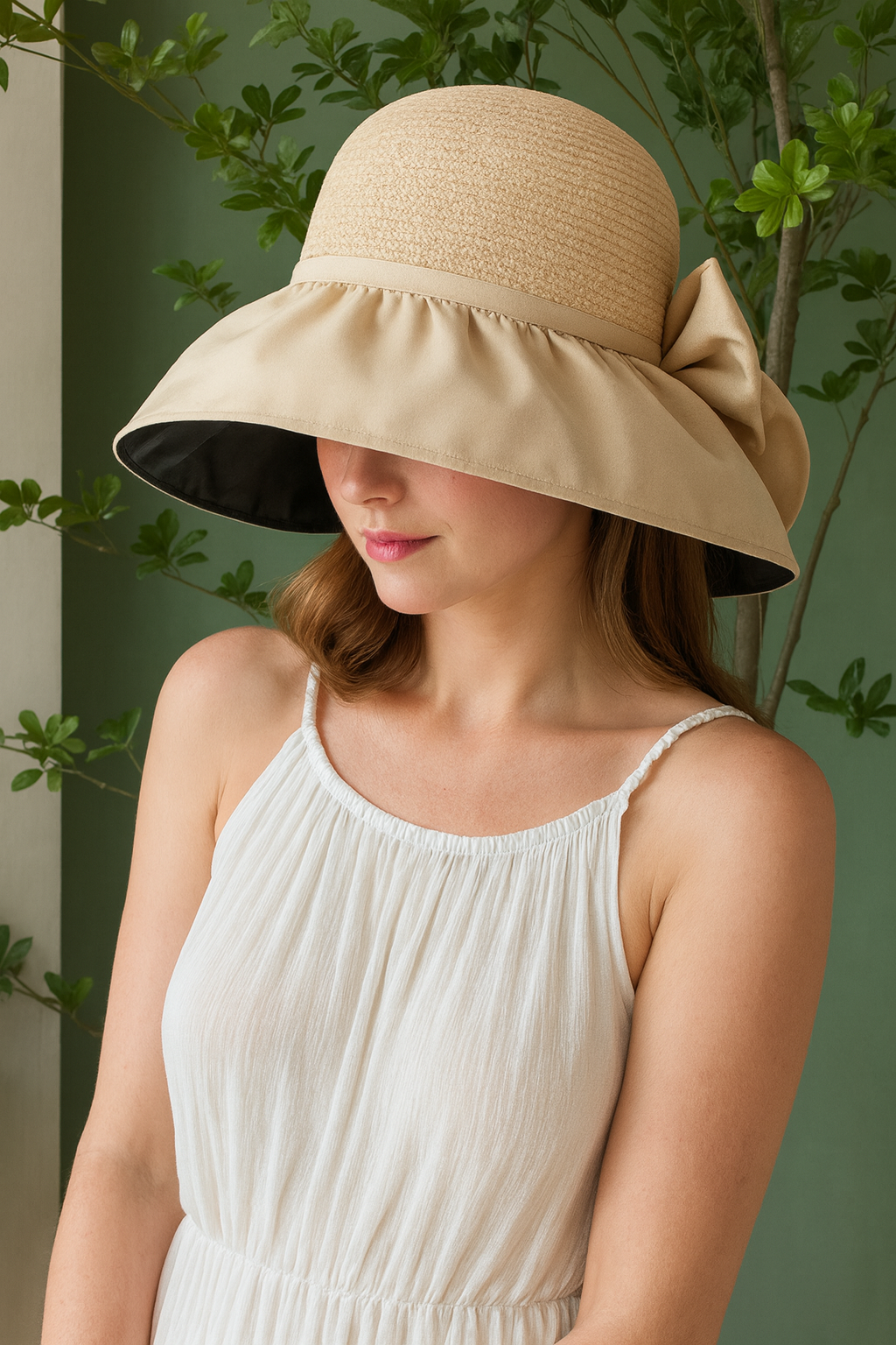 Norvo | Elegant solhatt for stilig UV-beskyttelse skjerm for UV solbeskyttelse