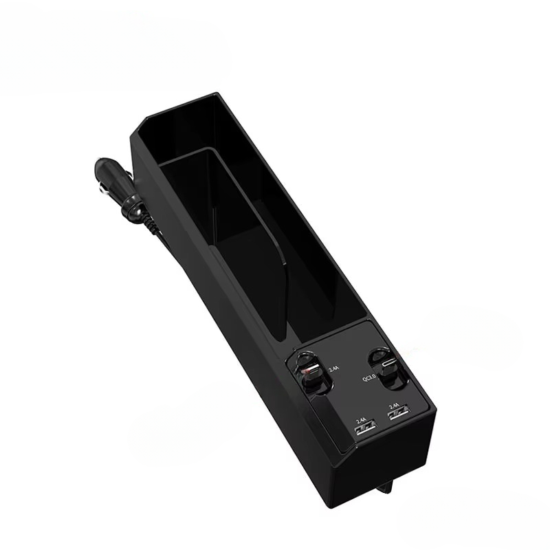 Norvo | Bilsete Skav mellomrom Oppbevaringsboks med Ladeledning