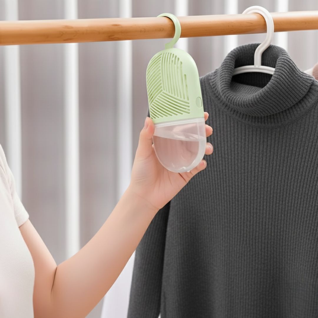 Stops fukt og muggen lukt – Gjennomsiktig vannvisning – Langvarig friskhet for klær lagring Norvo