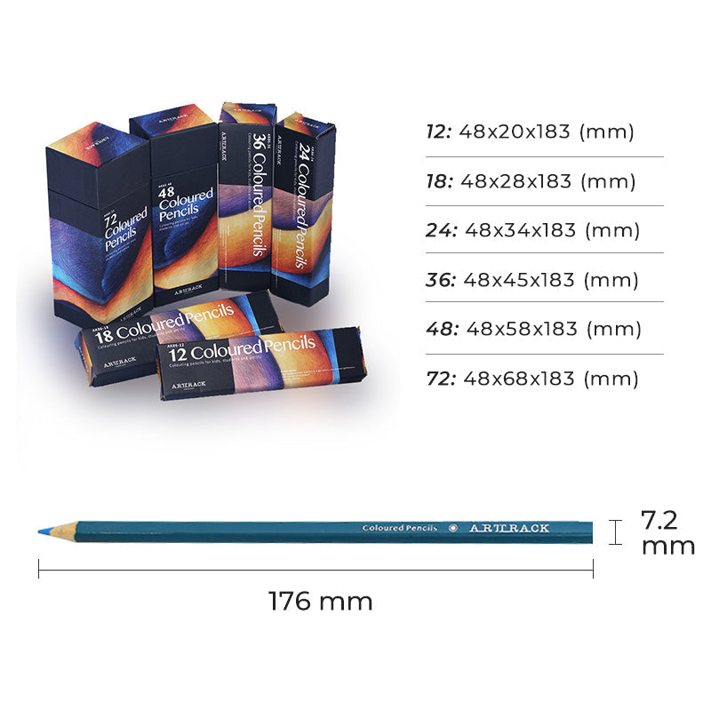 Norvo | Bærbart Fargeblyantsett