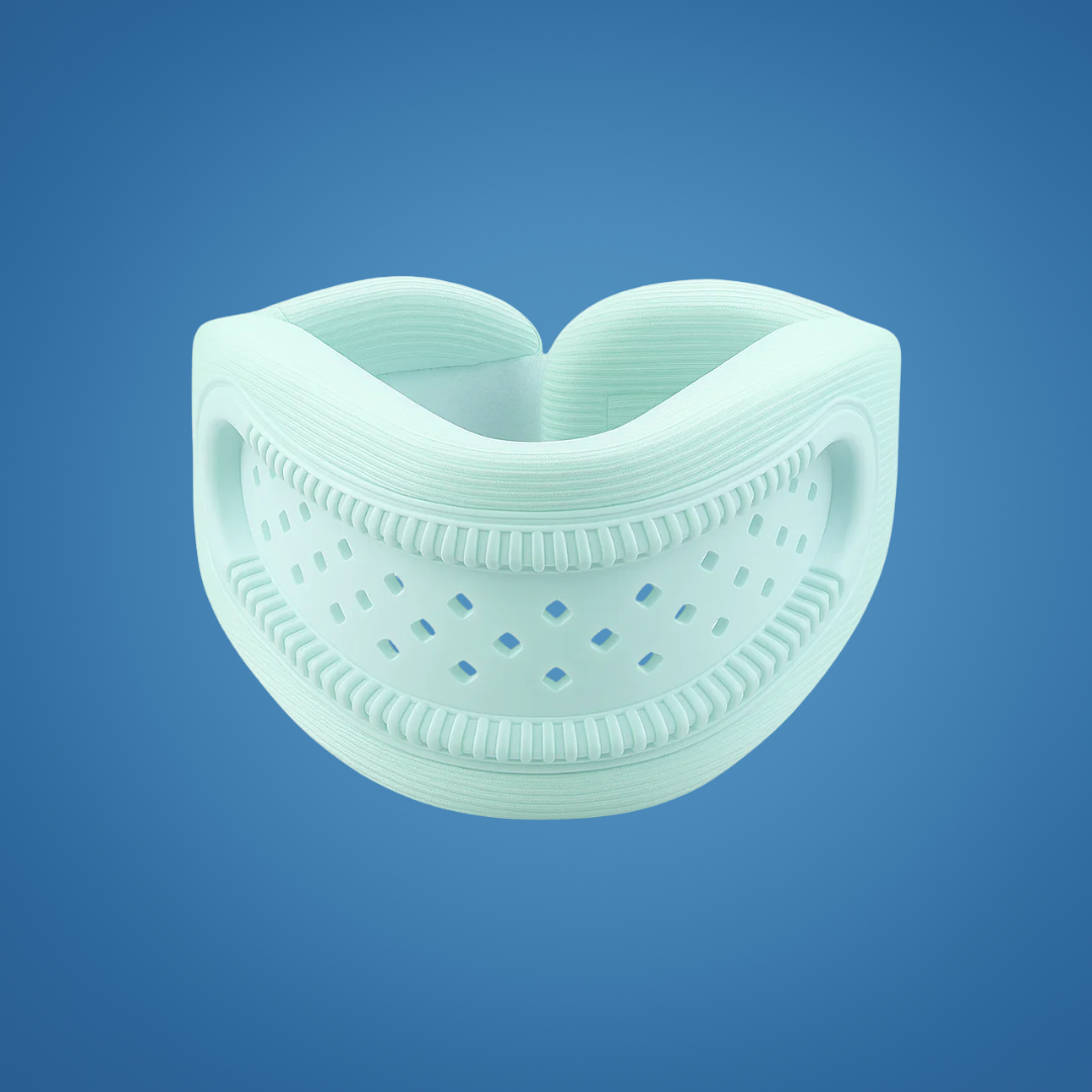 Lettvektig nakkestøttebind - Skummateriale, pustende design - Smertelindring for kontor og søvn Norvo